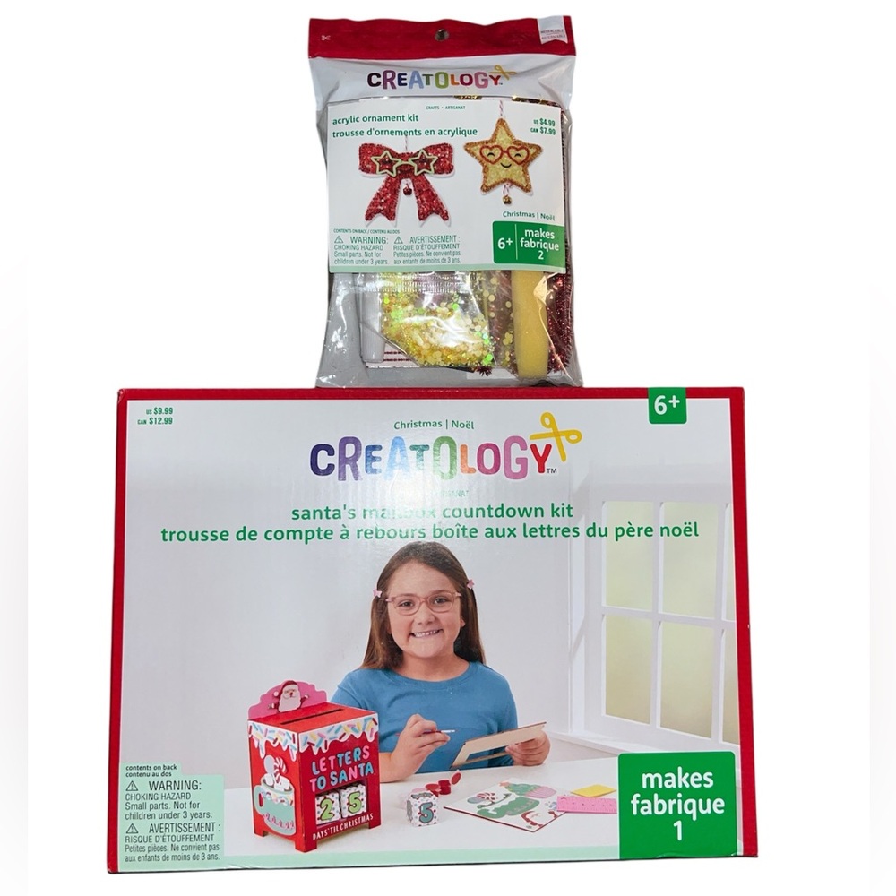 Creatology Santa's Mailbox Countdown Kit and Ornament Kit